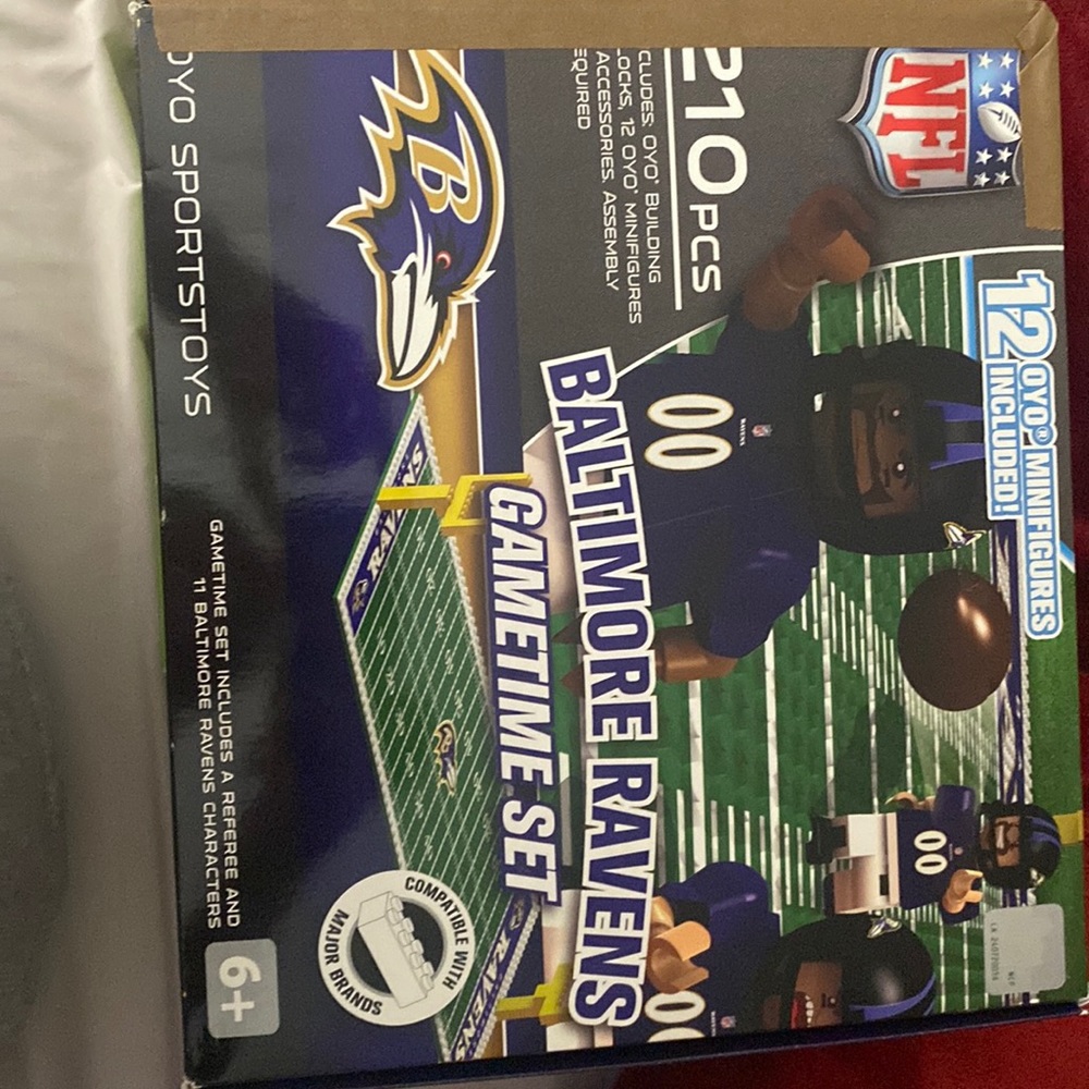 Baltimore ravens gametime set OYO legos
